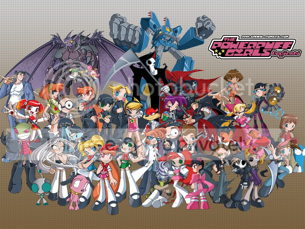 Cartoon Network Characters As Anime